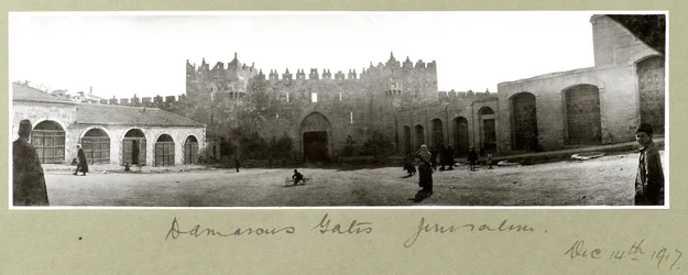 Damascus Gate, Jerusalem, 14th December 1917